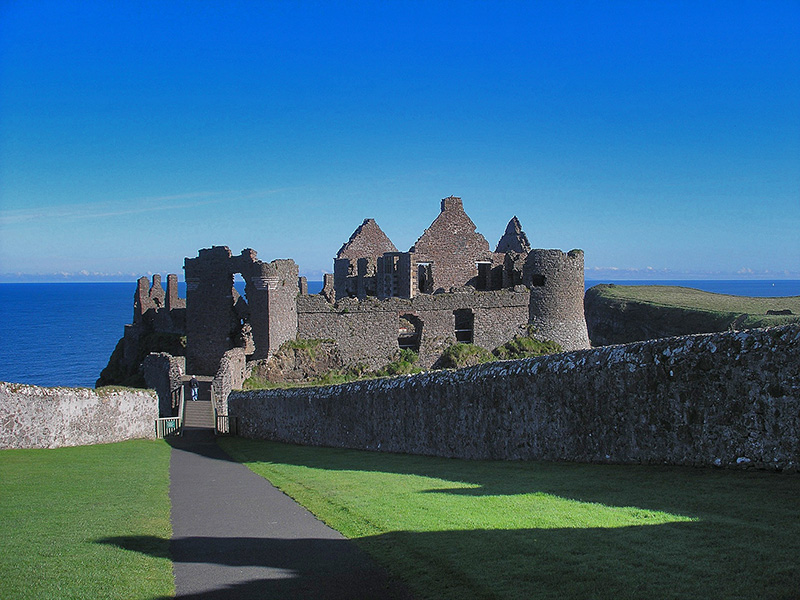 Einsame Festungin Irland