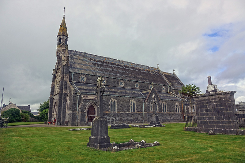 Irische Kirche auf dem Weg nach New Ross.