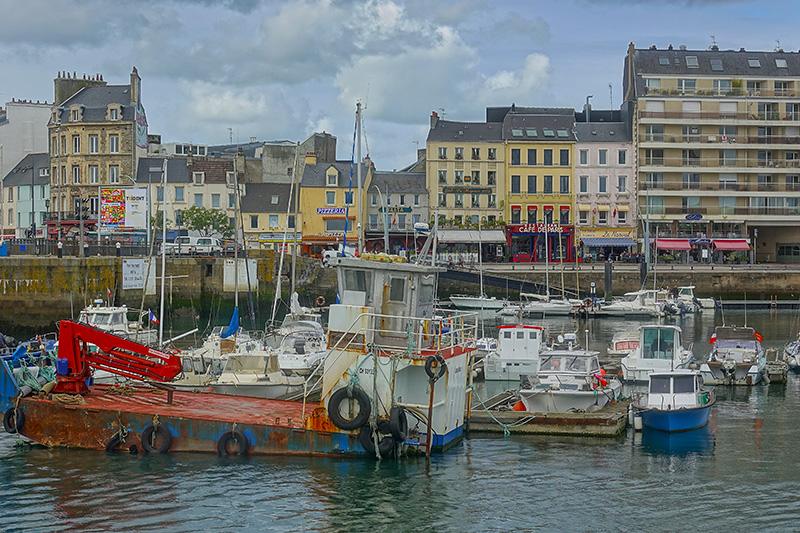 Der Fischereihafen von Cherbourg