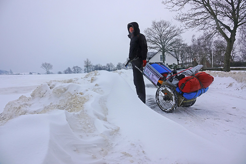 Extremer Winter in Dänemark