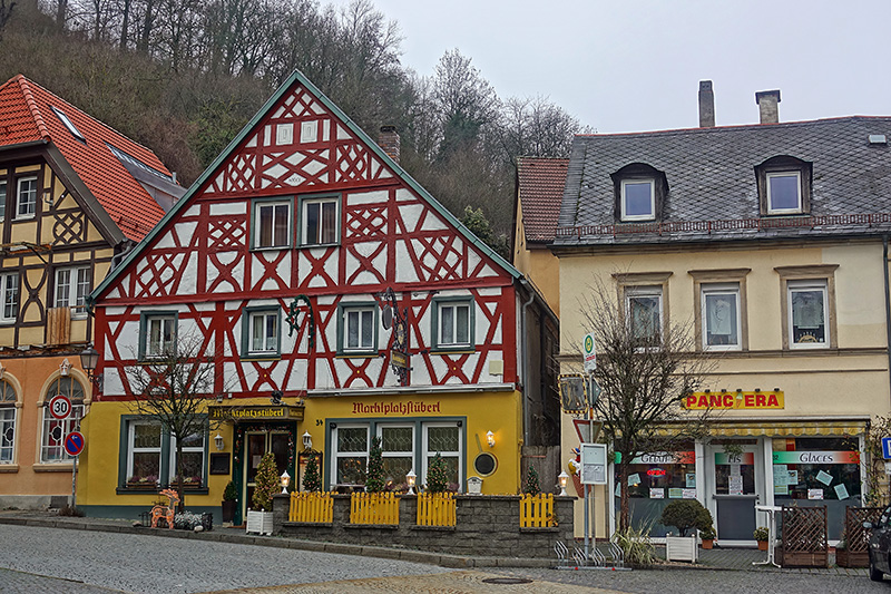 Das Zentrum von Bad Berneck